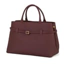 DONNAIN Full-Grain Cow Leather Satchel Tote