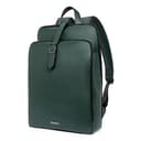 CLUCI Large Leather Work Backpack for Women (15.6")
