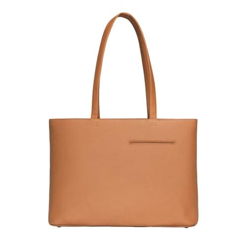 Raymaple Top Grain Leather 15.6" Laptop Tote
