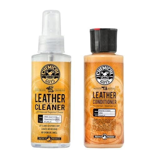 Chemical Guys Leather Cleaner & Conditioner Kit (Travel Size)