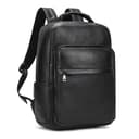 Yevabo Genuine Leather 15.6" Laptop Backpack