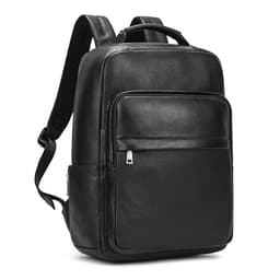 Yevabo Genuine Leather 15.6" Laptop Backpack