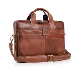 KomalC Buffalo Leather 16" Briefcase
