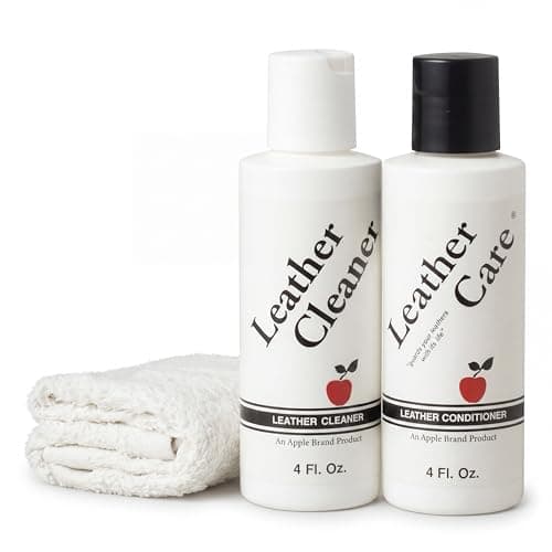 Apple Brand Leather Cleaner & Conditioner Kit