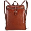 Banuce Italian Full-Grain Leather Convertible Backpack Purse