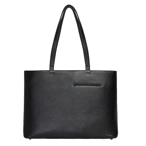 Raymaple Top Grain Leather 15.6" Laptop Tote