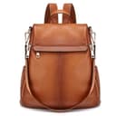 Kattee Genuine Leather Anti-Theft Backpack Purse