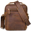 Jack & Chris Leather Crossbody Messenger
