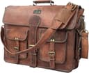cuero Handmade 18" Leather Messenger